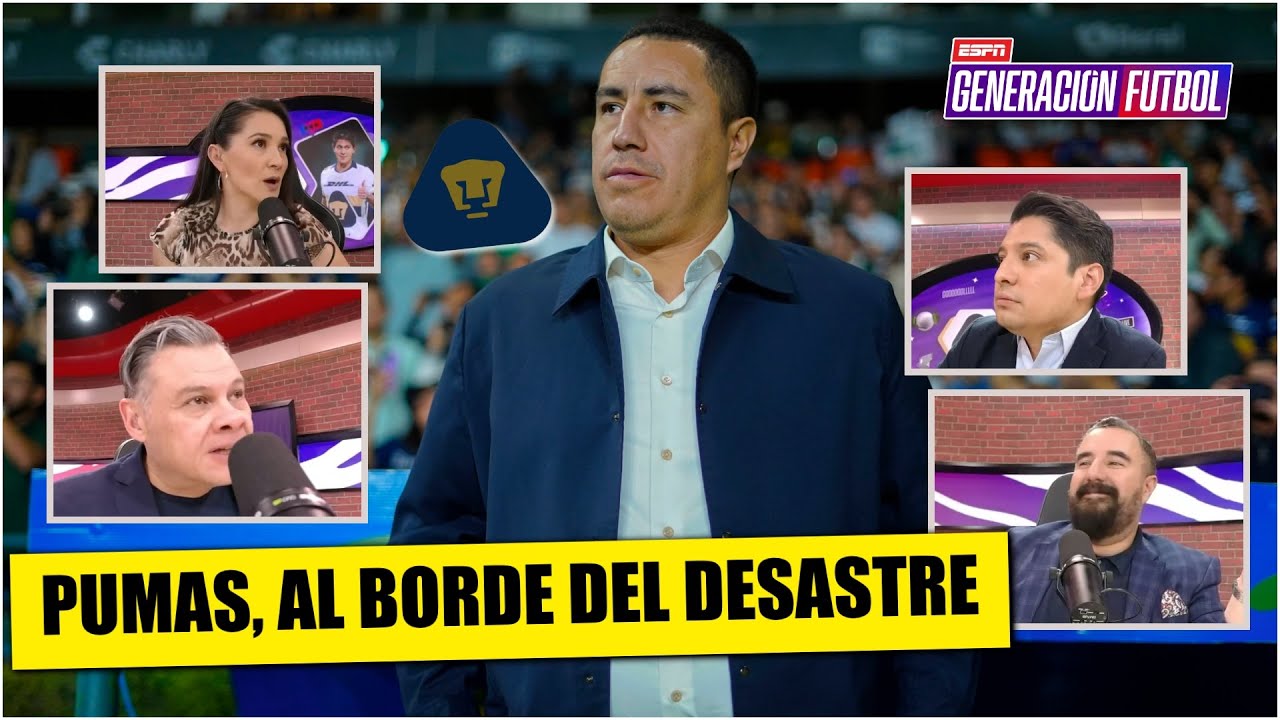 PUMAS: Será un FRACASO ROTUNDO si ni siquiera entra al PLAY IN de LIGA MX, dice Toño | Generación F