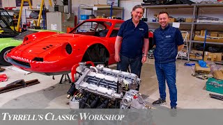 Resurrecting Beauty: Ferrari Dino 246GT Restoration Update part 2 | Tyrrell's Classic Workshop
