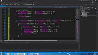 C언어/C++ 강의 42화 미로게임 5 벽밀기 [어소트락 게임아카데미]