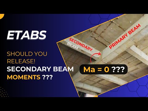 Release Secondary Beam Moments???   |   Myth Busted   |   #etabstutorial
