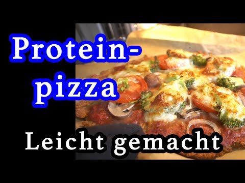 Protein Pizza aus Thunfischboden -  Low Carb - schnell & leicht gemacht