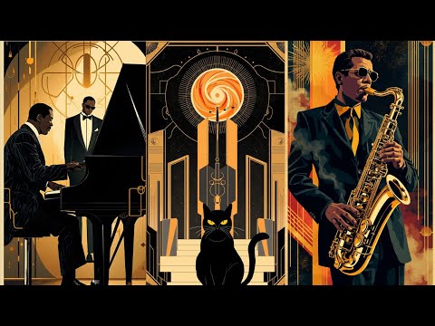 Golden Hour Concentration Jazz for Study Flow & Creation | FatCat Moodshifter