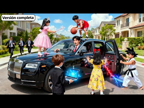 CEODesaparece Tras Noche Locura!6Años Después,5Niños Genios Paran Su Auto X Vengar Mamá—¡Amor Llega!