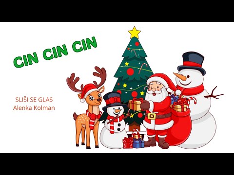 CIN CIN CIN, zvončki pojejo, Sliši se glas - Alenka Kolman, pesmi za otroke
