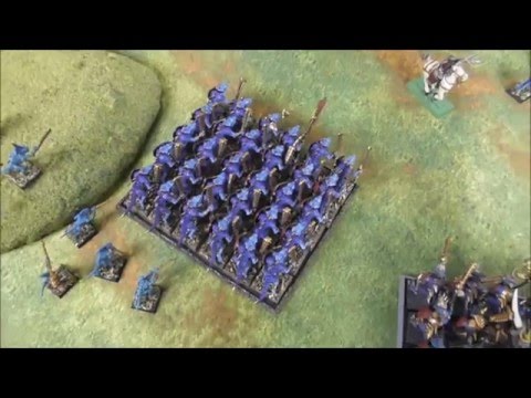 Swords and Magic Ep 01 - Warhammer Fantasy Battle Report - Lizardmen vs. Ogre Kingdoms