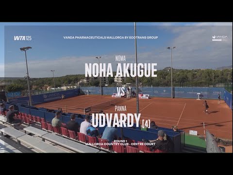 (WC) Noma Noha Akugue (GER) vs  (4) Panna Utvardy (HUN) - Game, Set and Match Point