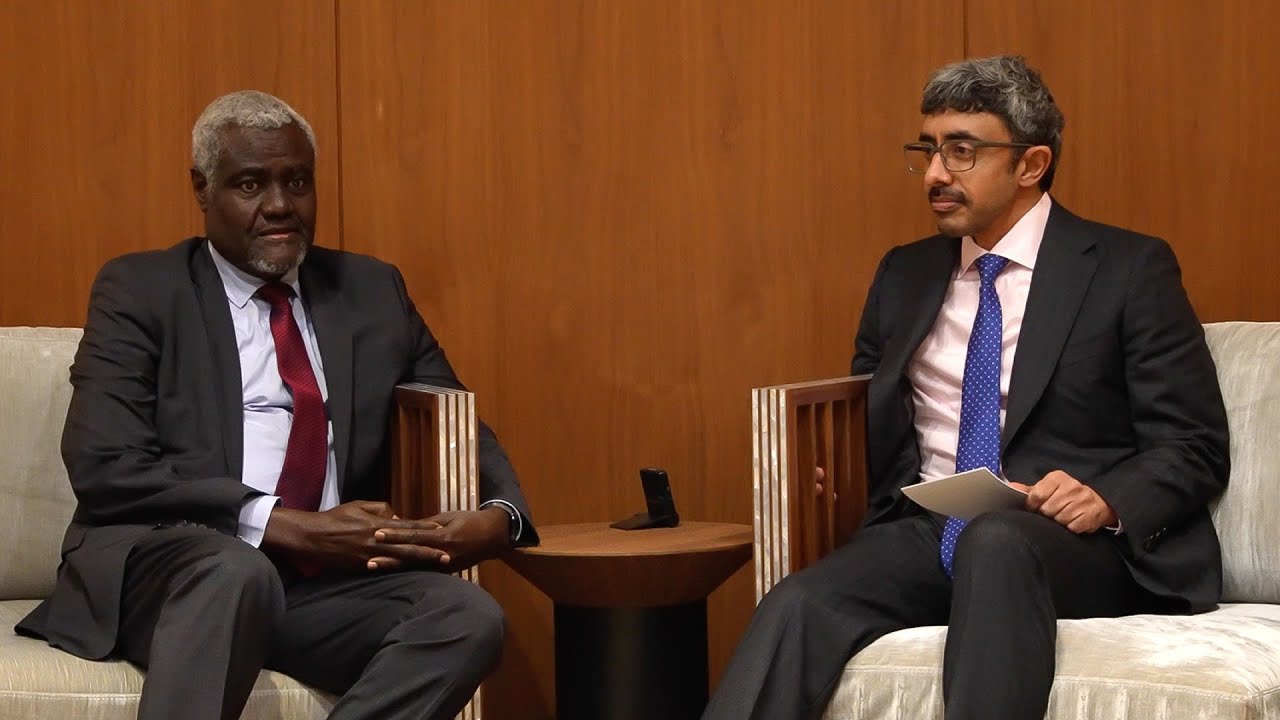Abdullah bin Zayed Holds Meeting with African Union Chairperson in New York Abdullah bin Zayed Holds Meeting with African Union Chairperson in New York