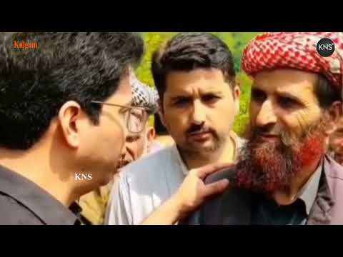 MLA Devsar Peerzada Faroz Ahmed Visits Kund, Assures Support to Victim's Family of Tragic Tree Collapse.