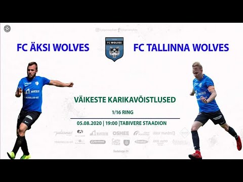 VKV 1/16 Finaal FC Äksi Wolves - FC Tallinna Wolves
