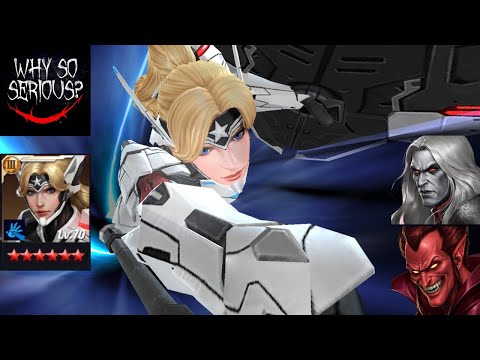 I lied, Sharon Rogers Light Sirius Armor did not break the game, sorry - Marvel Future Fight