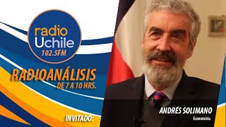 Andrés Solimano se refiere al cambio climático y su impacto en la economía