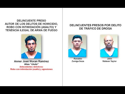 Policía Nacional captura a homicida y da golpe al narcotráfico en Tipitapa