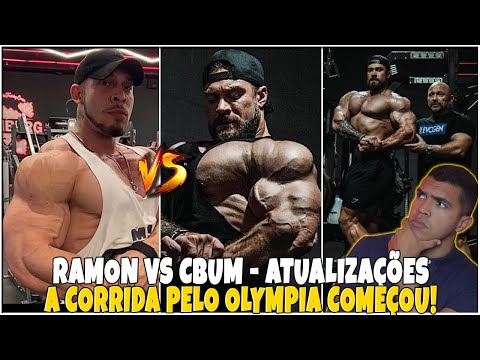 CBUM SHOWS HUGE ARMS AND GIVES RAMON DINO NO CHANCES | OLYMPIA'S GREAT BATTLE HAS ALREADY STARTED!