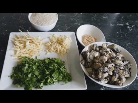 Hearty Oysters Rice Congee.