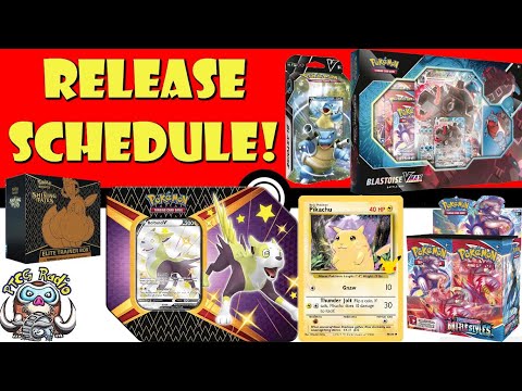 The Complete Pokémon TCG Release Schedule! (Pokémon TCG Buyer's Guide)