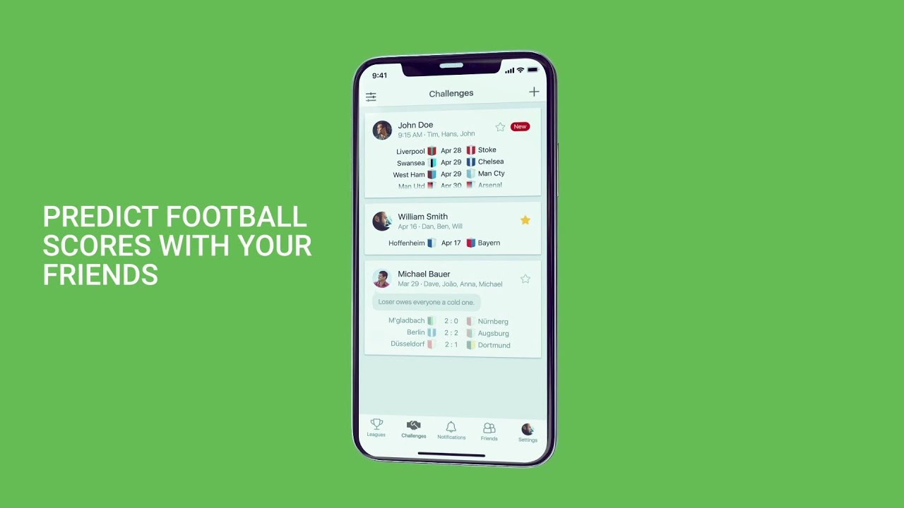 Kickoff app