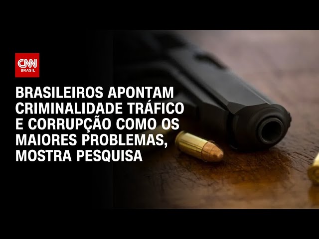 Atlas/Bloomberg: criminalidade, tráfico e corrupção são maiores problemas do Brasil | BASTIDORES CNN