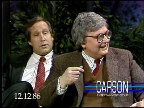 Chevy Chase Makes Fun of Siskel & Ebert on Johnny Carson's Tonight Show