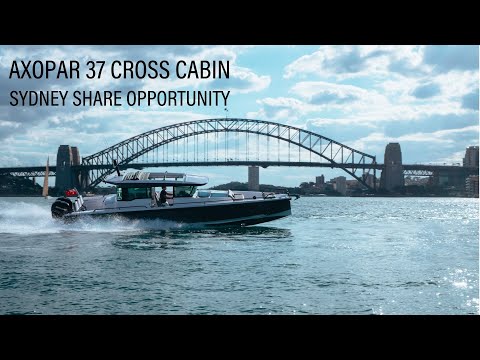 Axopar 37 Cross Cabin | Sydney Share Opportunity