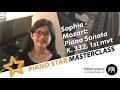 Mozart Sonata K 332 I Allegro