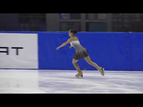 12. Santa Claus Cup 2018: Darline Aspeling (FRA) - FS Advanced Novice Girls Short Program