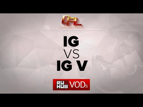 iG vs iG.V || DPL Season 1 || Game 1