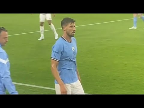 Ruben Dias Got subbed off