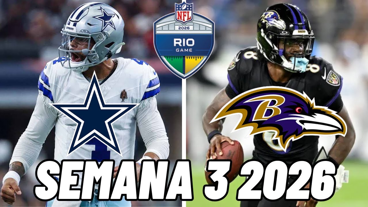 Previo: Cowboys vs. Ravens en el Maracaná