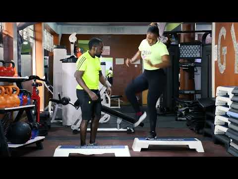 20 mins Aerostep Workout with Kama Shape Up |Burn Calories Fast|