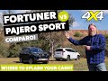 Toyota Fortuner Crusade Versus Mitsubishi Pajero Sport Exceed 4X4 Australia
