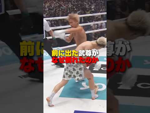 前に出た武尊が、なぜ倒れたのか #shorts #格闘技 #k1 #rizin #breakingdown