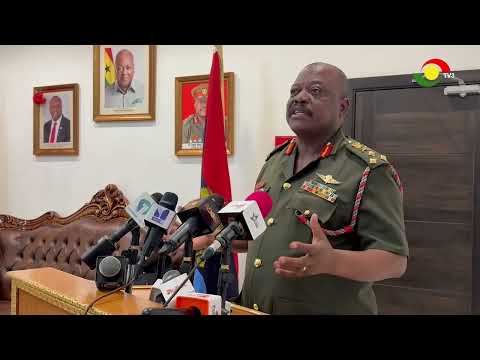 CDS Maj  Gen  Agyapong says extreme heat, urgency made standard body bags unusable for crash victims