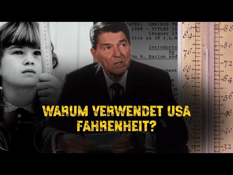 Warum verwedet USA Fahrenheit?