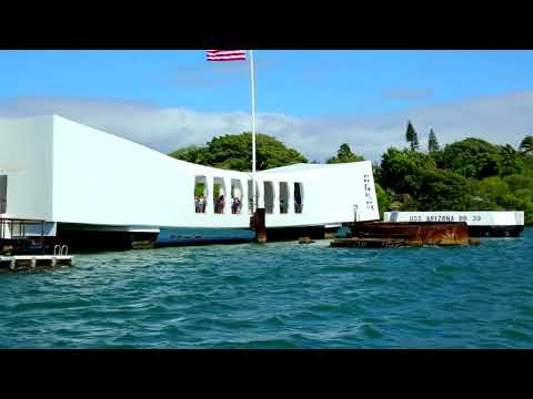 USS Arizona Memorial in Pearl Harbor