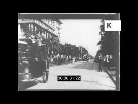 Fire Fighters in 1890s San Francisco, USA, HD