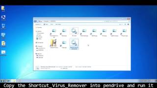 How to remove Drive.bat/Files.bat shortcut virus without format pendrive