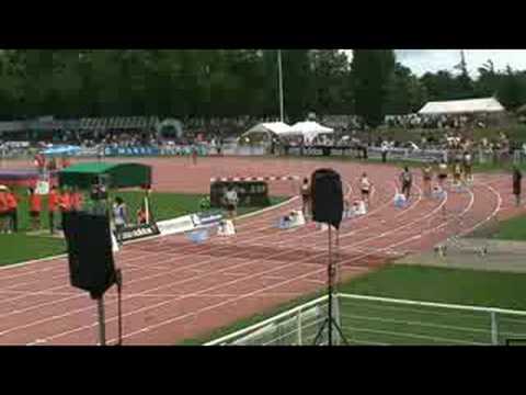 Finale 800m espoir femmes 2008