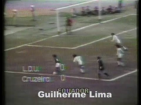 LDU QUITO 1X3 CRUZEIRO - LIBERTADORES 1976