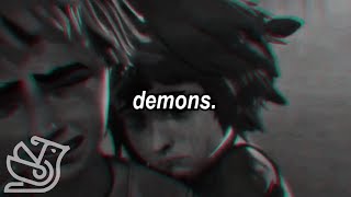 𝙁𝙚𝙡𝙞𝙭 𝙎𝙣𝙤𝙬 &amp; 𝙍𝙊𝙕𝙀𝙎 - 𝘿𝙚𝙢𝙤𝙣𝙨 (𝙨𝙡𝙤𝙬𝙚𝙙 + 𝙧𝙚𝙫𝙚𝙧𝙗)