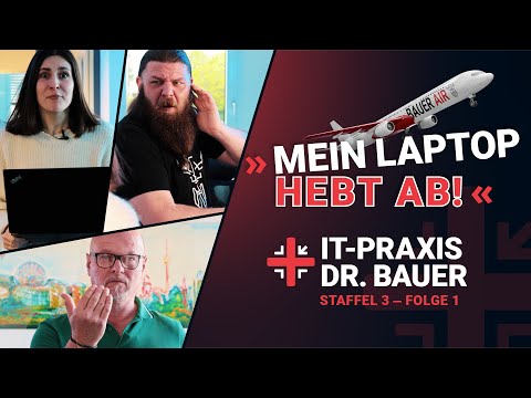 MY LAPTOP TAKES OFF! | IT Practice Dr. Bauer | Season 3 – Episode 1