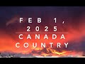 Top 50 Canada Country Chart Feb 1 2025