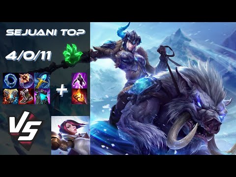 TOP Sejuani vs Fiora - NA Challenger Patch 25.S2.7