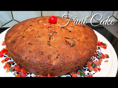 Easy Fruit Cake #Christmas2021 #FruitCake- Episode 413