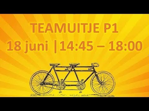 Teamuitje Team P1 - eindvraag Goesting