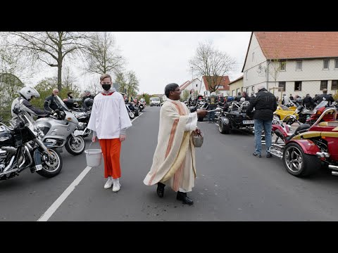FULDA: 60. Motorradgottesdienst in Haimbach