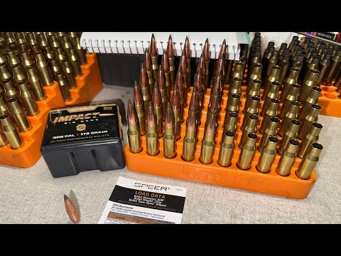 Reloading .308 Winchester: Testing the Speer 172gr Impact Bullet - TERRIBLE Start