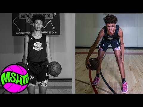 Zion Sensley is ONE OF THE BEST in 2024 - CP3 National Middle School Combine 2019