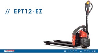 The new EPT12-EZ Electric Pallet Truck from Simpro