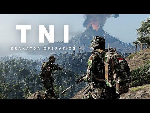 Special Forces Commando Deployed to Volcanic Islands - Krakatau Military Operation