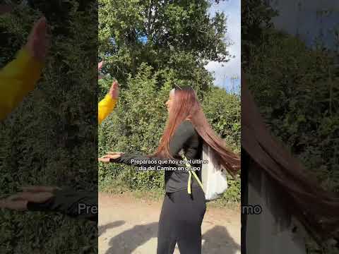 Vlog del Camino de Santiago por aqui ⬆️⬆️🖤ig: luciadelapuerta